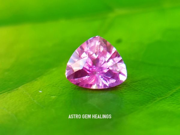 Ceylon Natural pink Sapphire - Astrogem healing