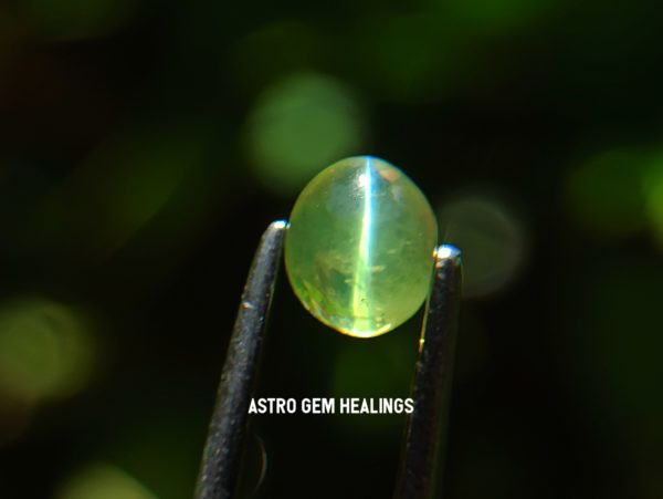 Ceylon Natural Chrysoberyl Cats Eye - Astro gem healing