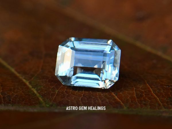 Ceylon Natural White Sapphire - astro gem healing