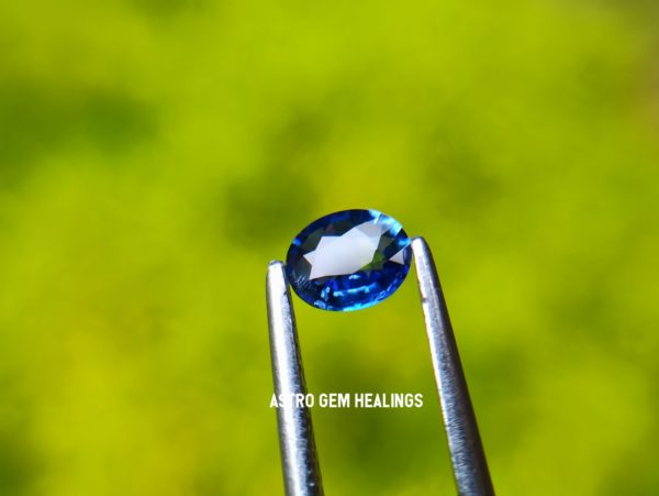 Ceylon Blue Sapphire astrogem healing