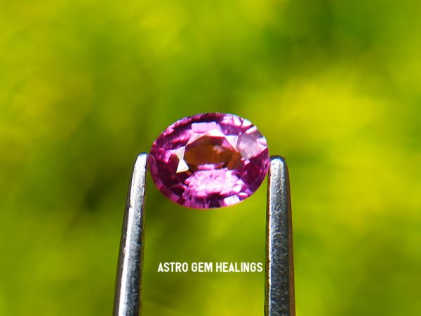 Ceylon Natural Pink Sapphire Astro gem healing