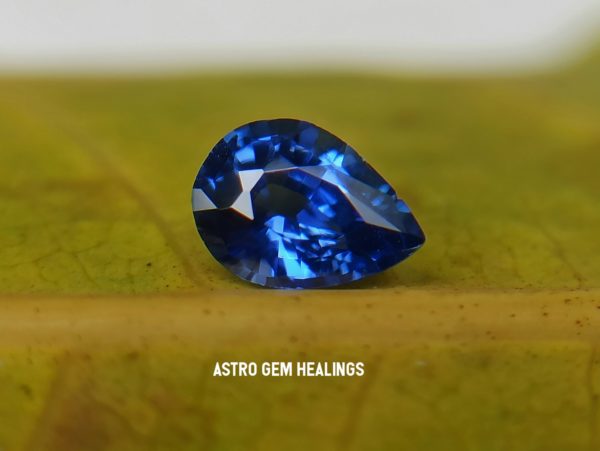 Ceylon Cornflower Blue Sapphire - Astro gem healing