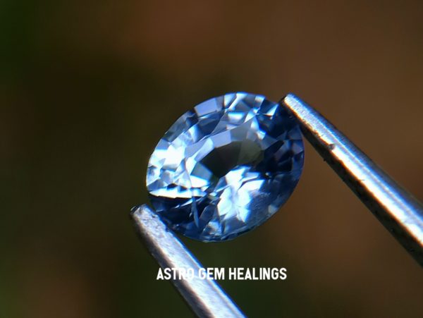 Ceylon Natural light blue sapphire - Astro gem healing