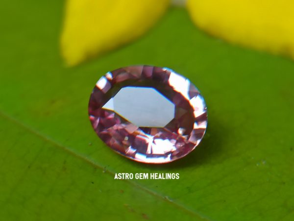 1_Ceylon Natural Pink Sapphire; Astro gem healing