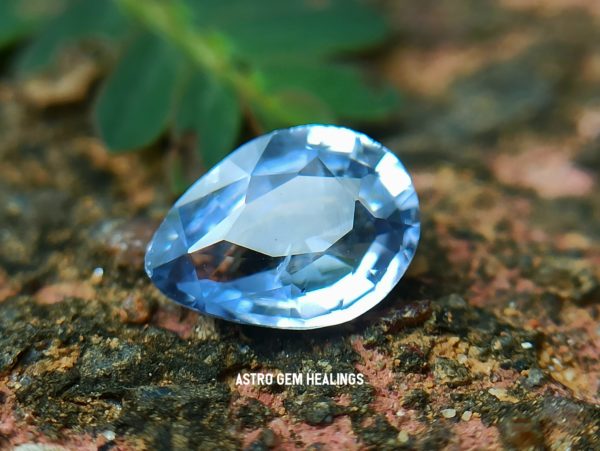 Ceylon Natural Light Blue sapphire