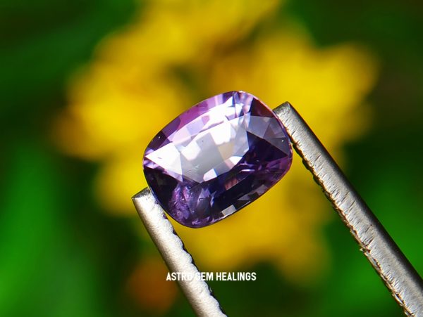 1_Ceylon Natural purple Sapphire- Astro gem healing