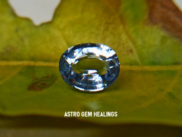 Ceylon Natural Blue Sapphire - Astro gem healing