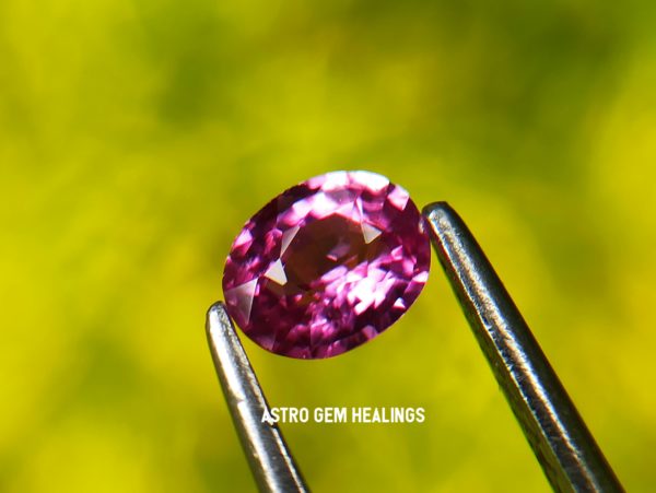 Ceylon Natural Pink Sapphire Astro gem healing