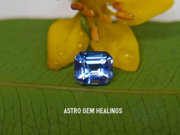 Ceylon Blue sapphire Astro gem healing
