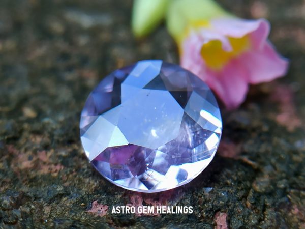 1_Ceylon Natural purple Sapphire - Astro gem healing